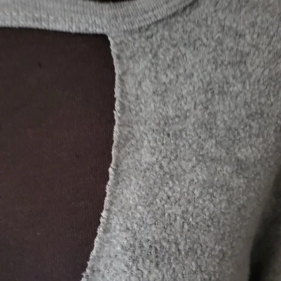 PST Project social LA keyhole cut out Pullover Sweatshirt Sz Small - Picture 5 of 7